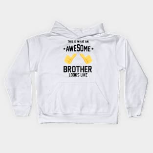 Awesome Brother Happy Rakshabandhan Kids Hoodie